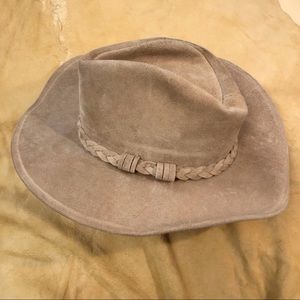 suede outback hat